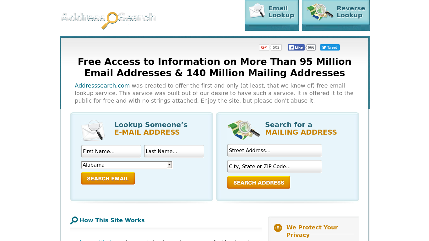 With our free address search, you can find email addresses, mailing address...