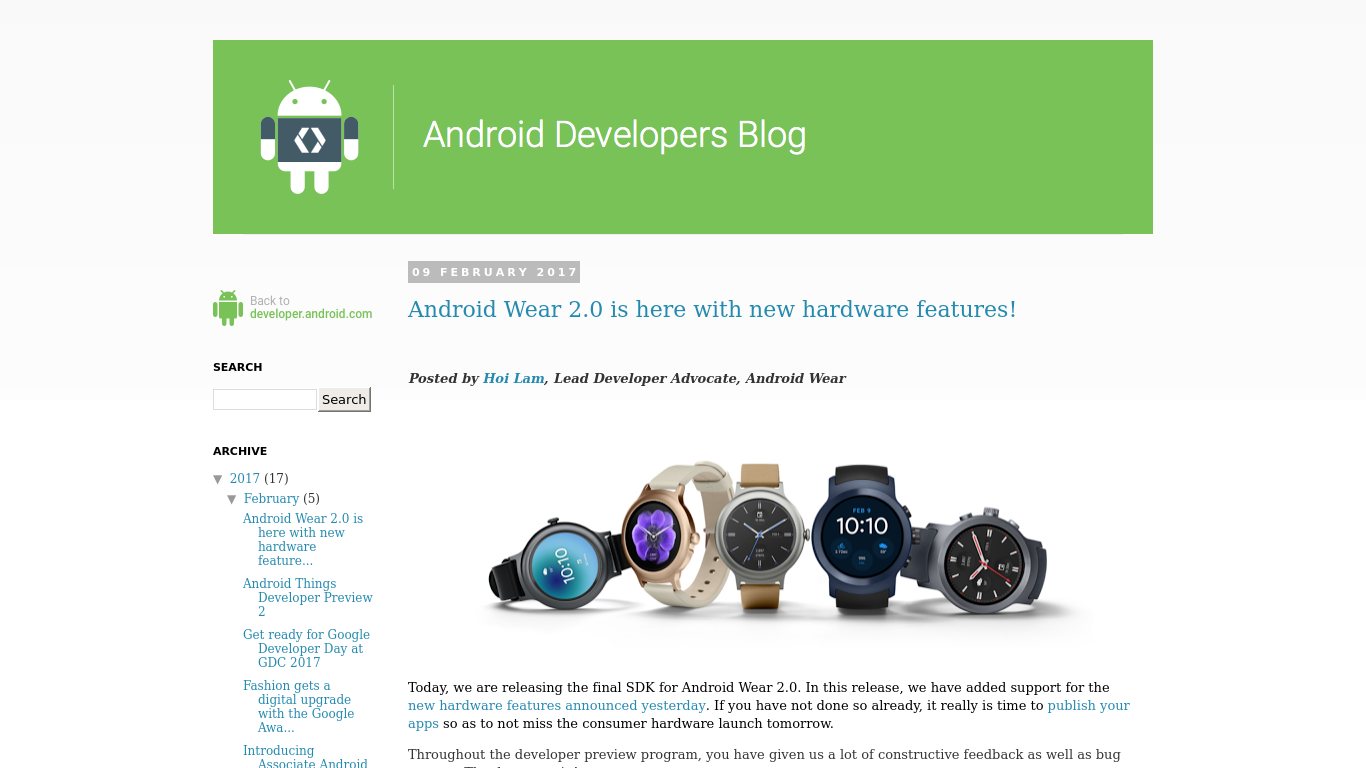 Android Developers Blog (Official)