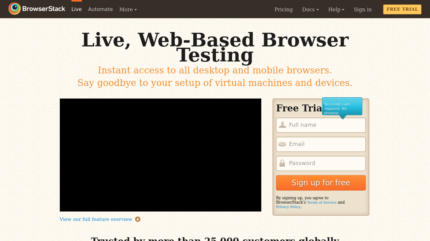 free browser stack free browser stack