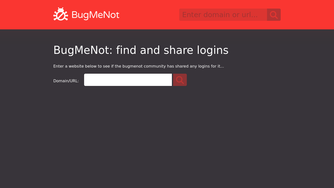 Enter site. Bugmenot. Share logins. Enter вход. Login register bg for your website.