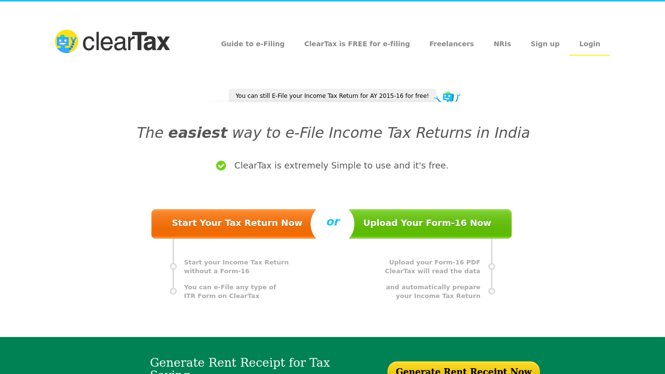 ClearTax Alternatives - 24 Best ClearTax Alternatives In 2019