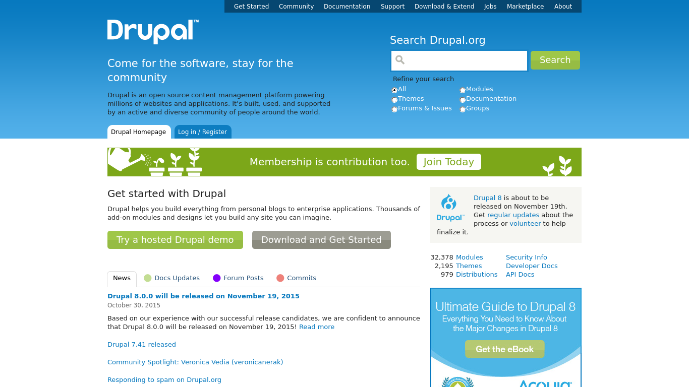 https://cdn.cybrhome.com/media/website/live/screenshot/scr_drupal.org_338e39.png Screenshot