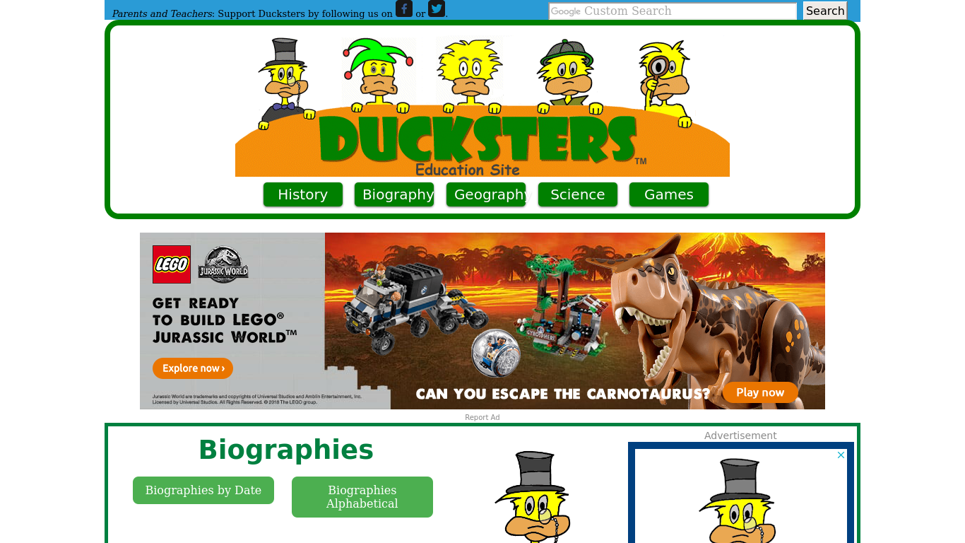 Ducksters Alternatives 13 Best Ducksters Alternatives in 2019