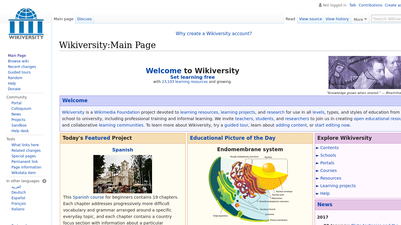  Wikiversity 