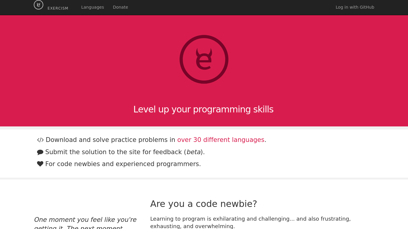 Exercism. Задачи на языке python. exercism org.