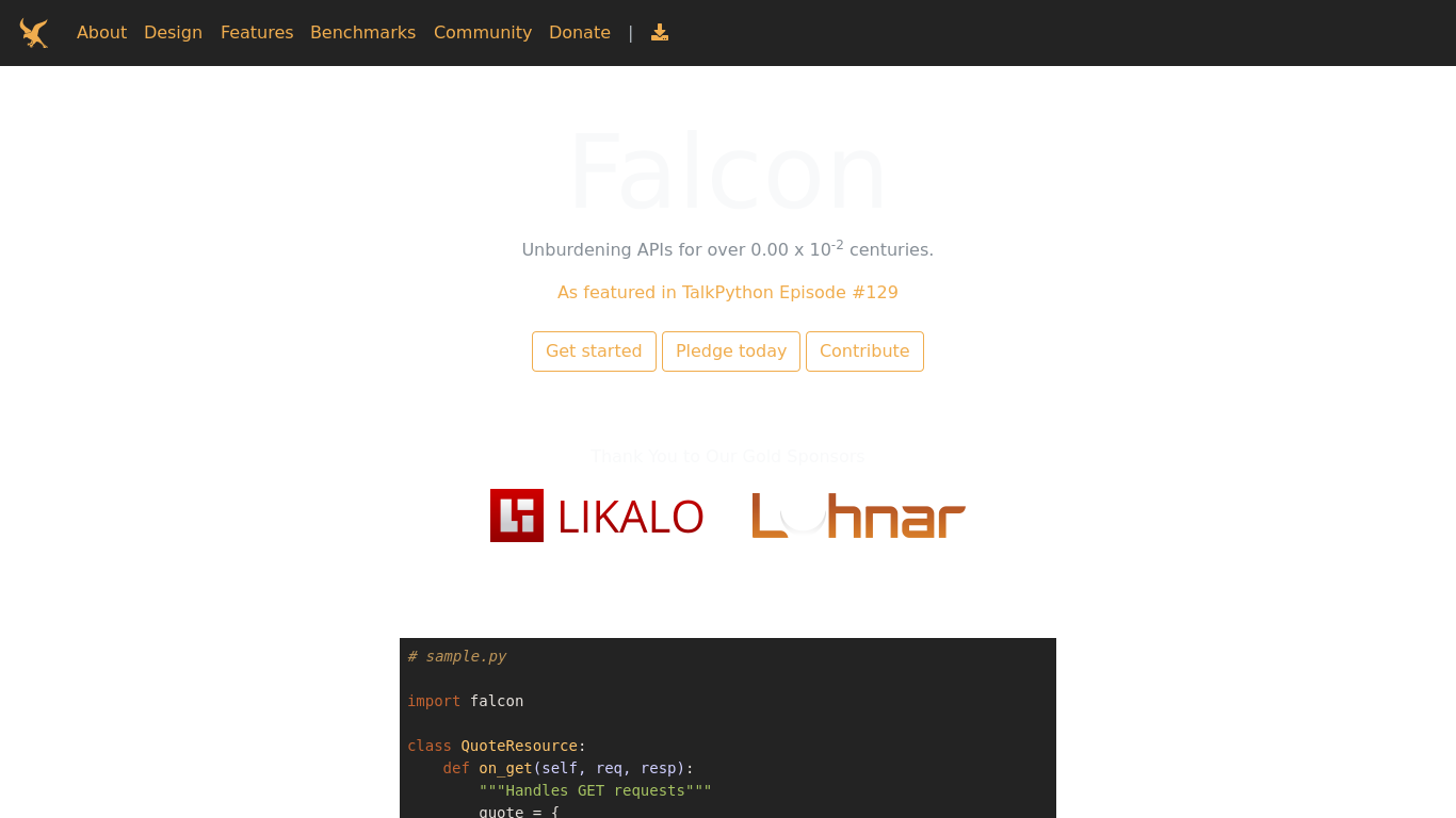 https://cdn.cybrhome.com/media/website/live/screenshot/scr_falconframework.org_059444.png Screenshot