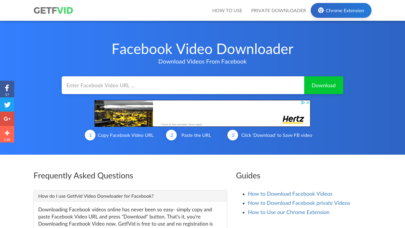 getfvid com facebook video downloader