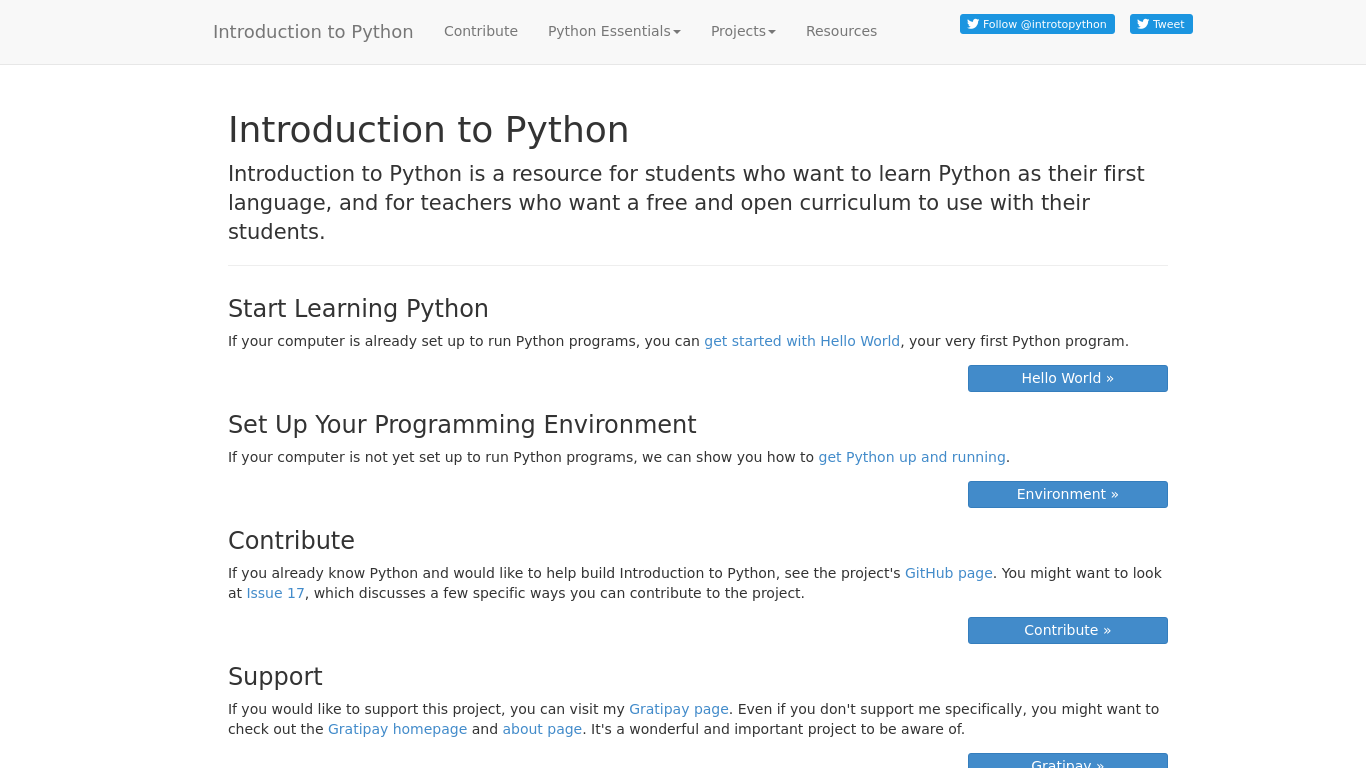 Intro to Python