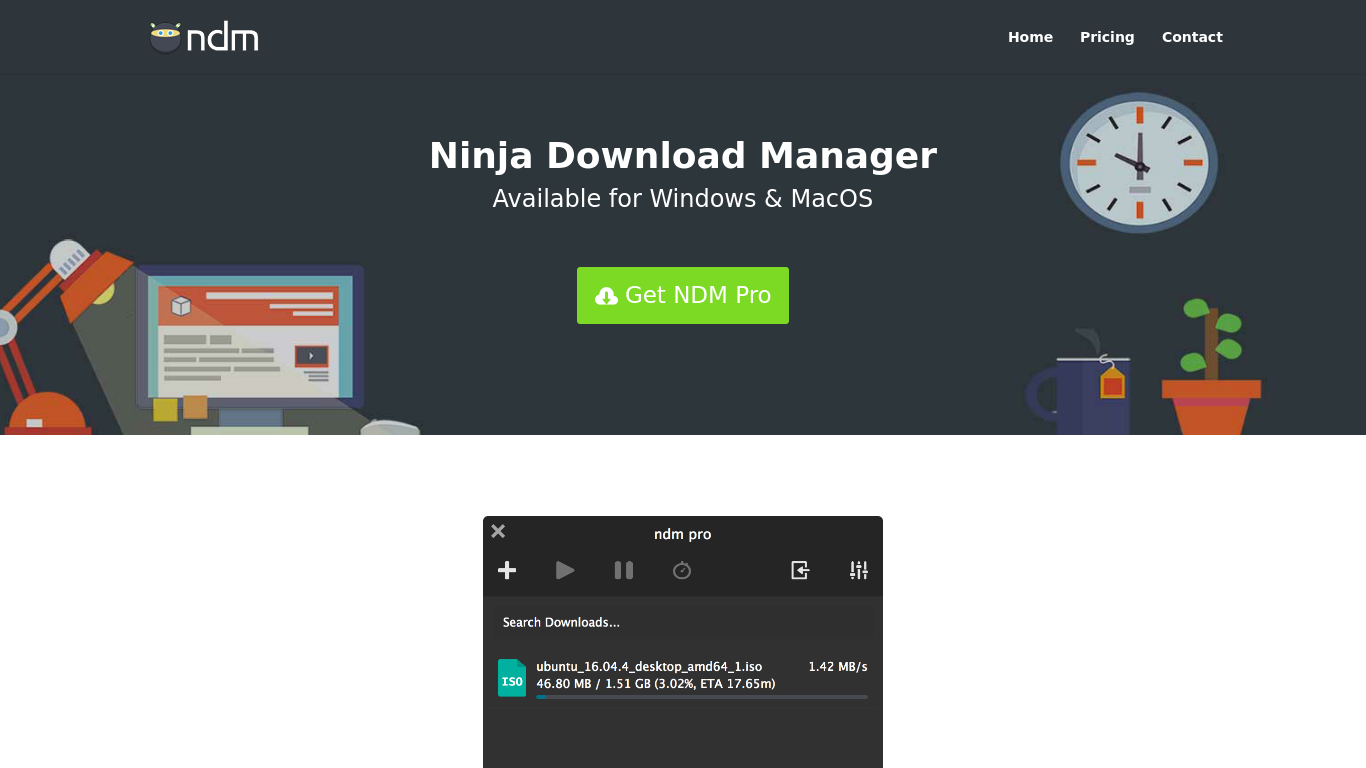 ninja download manager for mac