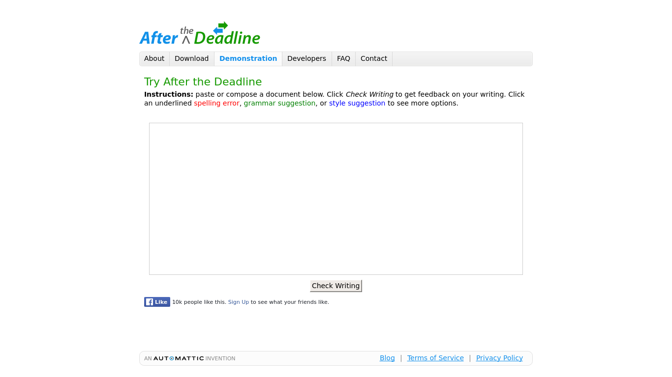 Writing editor free image