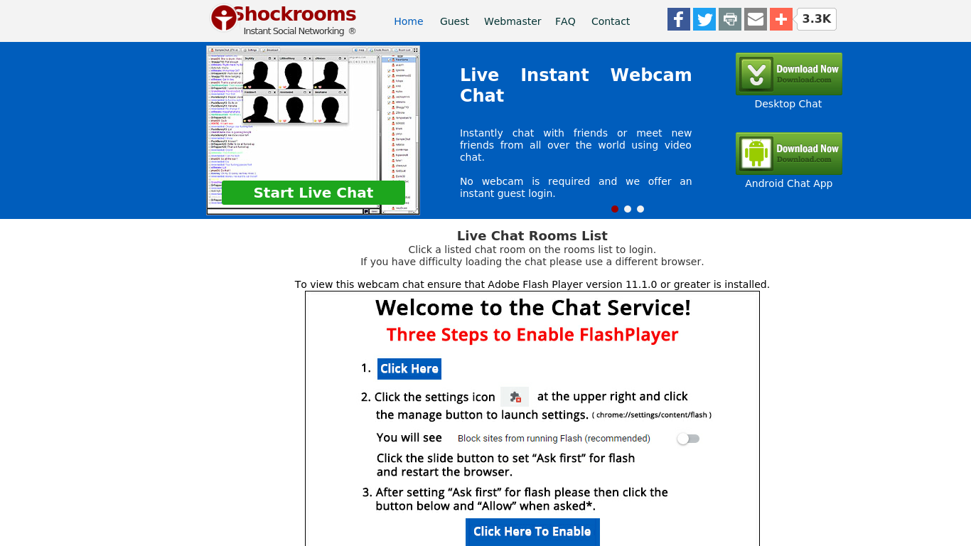 Top 10 webcam chat sites