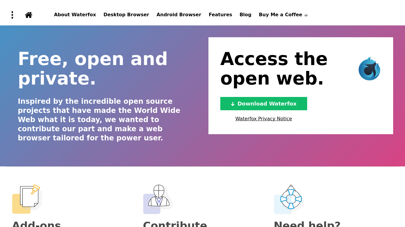 https://cdn.cybrhome.com/media/website/live/screenshot/scr_waterfoxproject.org_f34cc6.png Screenshot