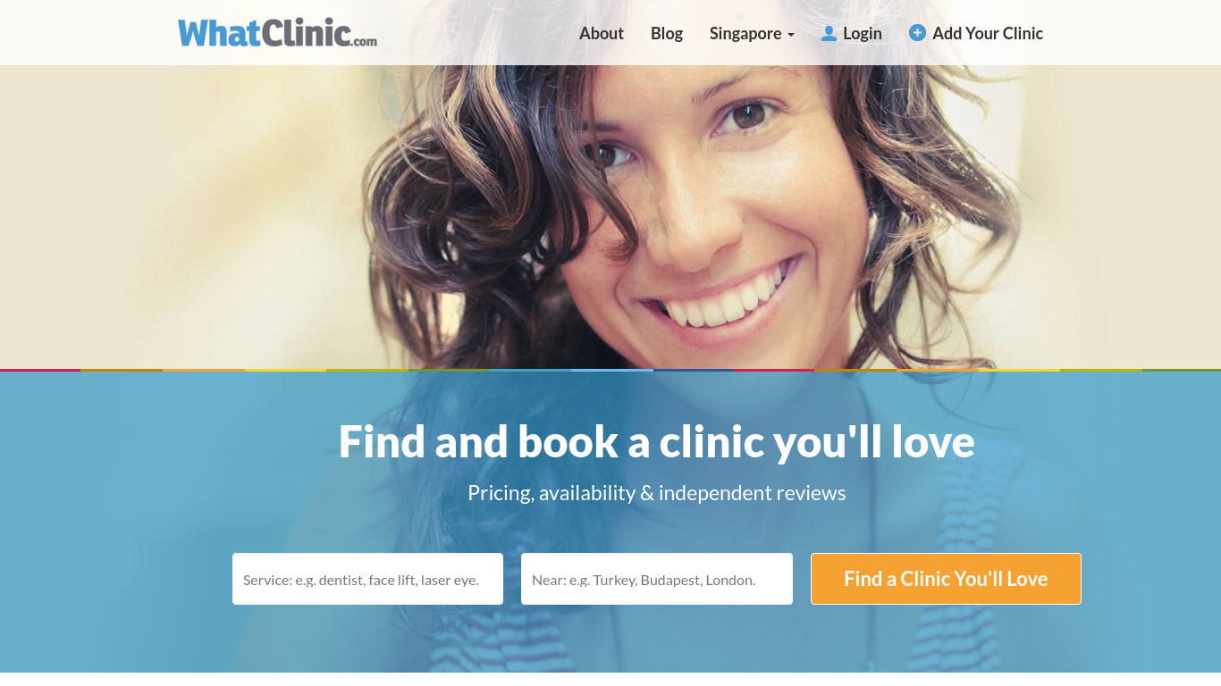 Your clinic. WHATCLINIC. WHATCLINIC services Core.