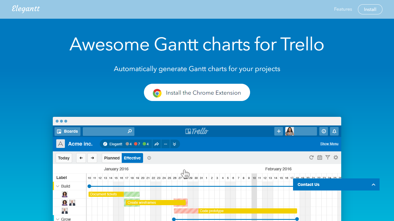 Elegantt For Trello