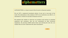 alphamatters.com Logo