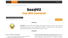 beemp3s.net Logo
