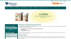 khatorepharma.com Logo